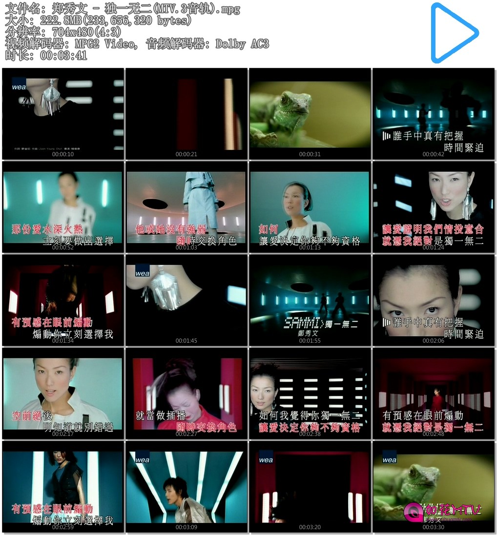 郑秀文 - 独一无二(MTV.3音轨).mpg.jpg