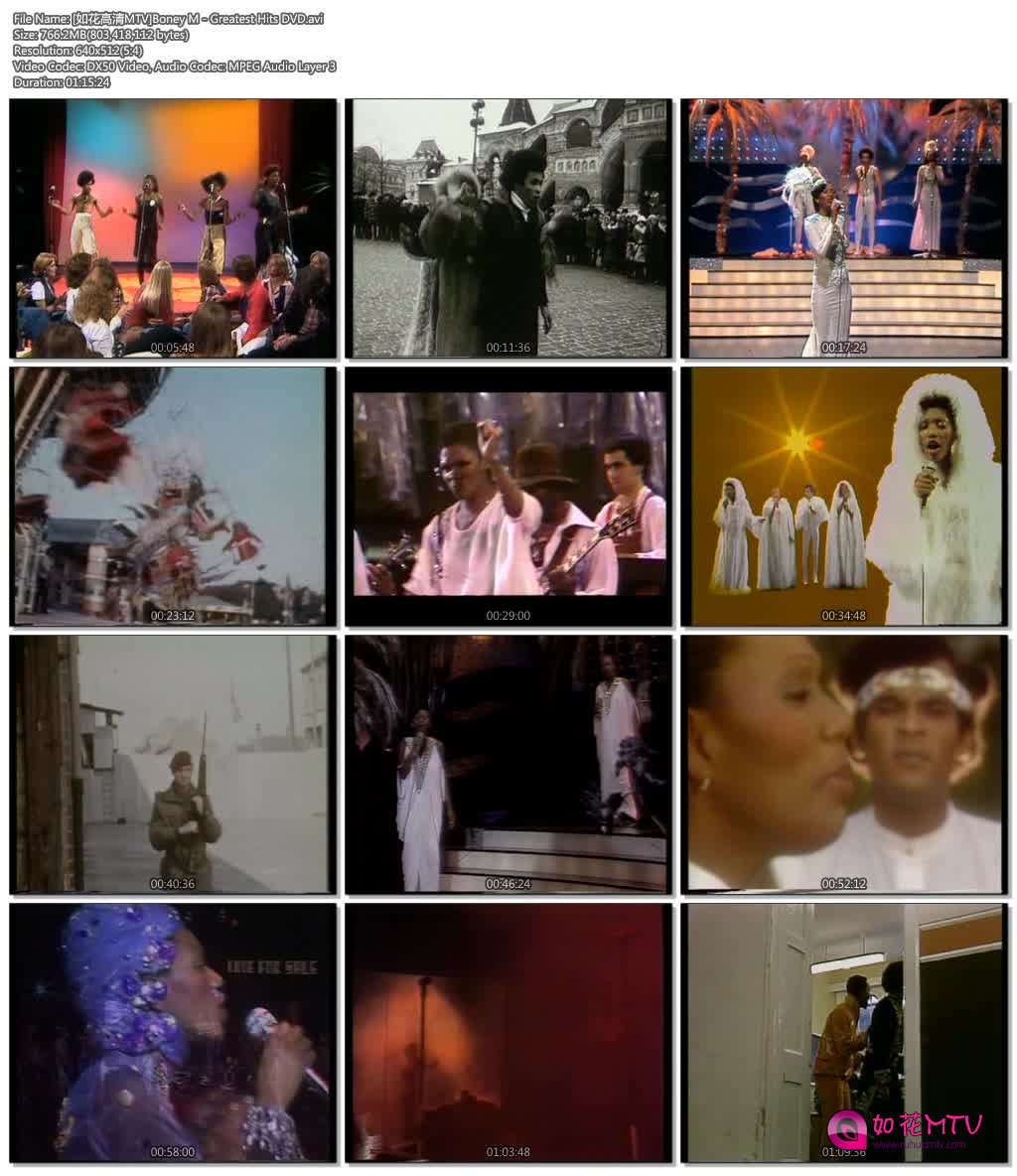 [如花高清MTV]Boney M - Greatest Hits DVD.avi.jpg