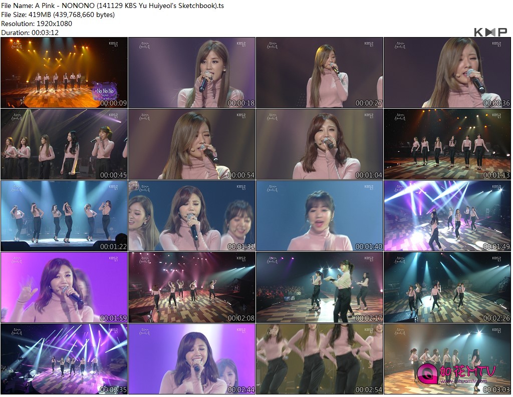 A Pink - NONONO (141129 KBS Yu Huiyeol's Sketchbook).JPG