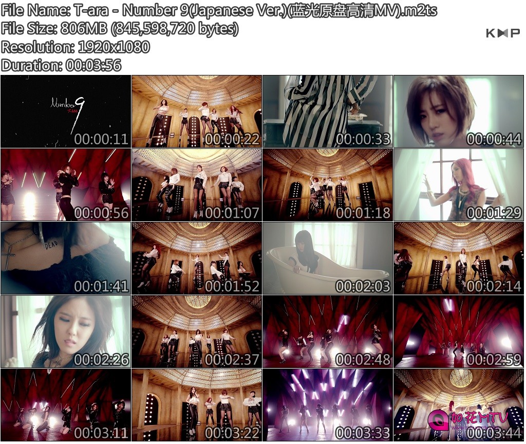 T-ara - Number 9(Japanese Ver.)(蓝光原盘高清MV).JPG