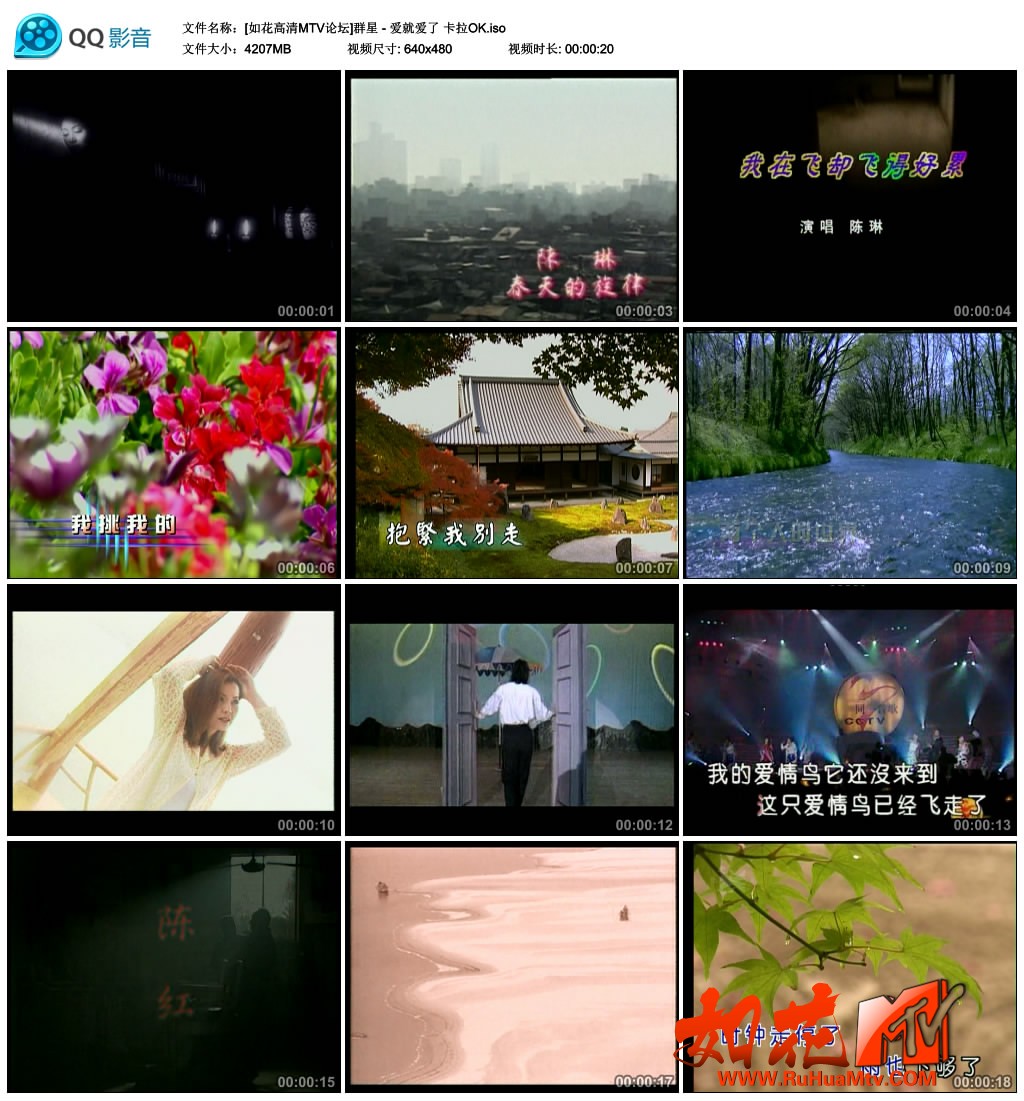 [如花高清MTV论坛]群星 - 爱就爱了 卡拉OK.jpg
